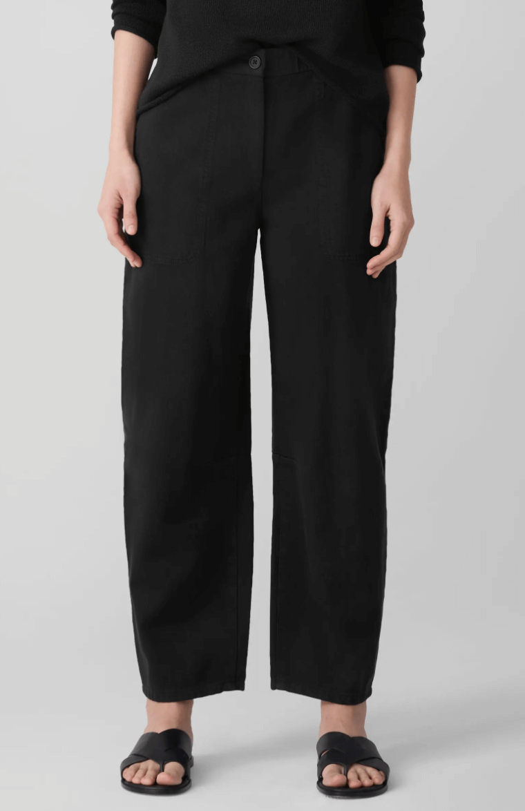 eileen fisher barrel pants